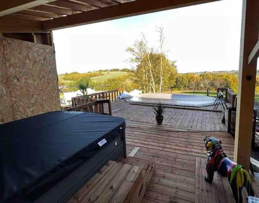 Gite A La Ferme Avec Jacuzzi Et Piscine Chauffee Saint-Felix-de-Tournegat Exterior foto