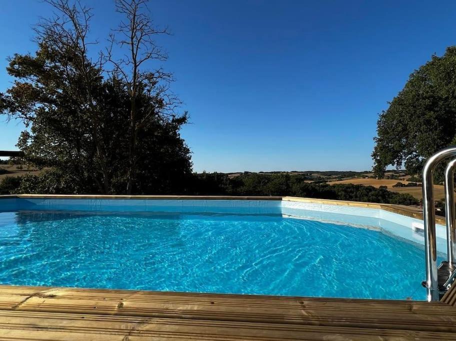 Gite A La Ferme Avec Jacuzzi Et Piscine Chauffee Saint-Felix-de-Tournegat Exterior foto